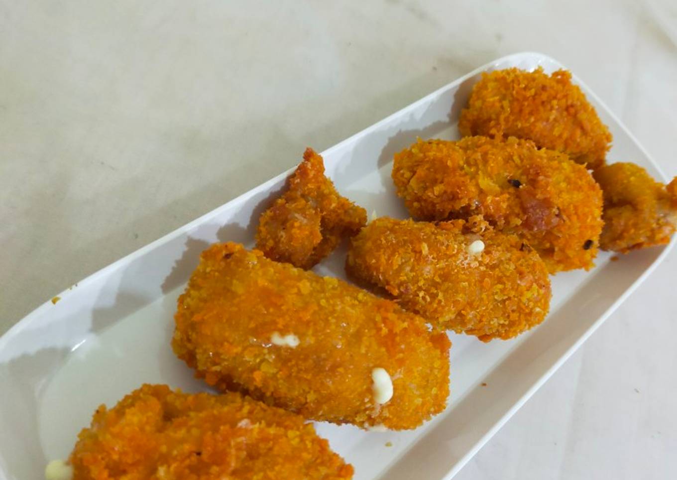 Udang keju gacoan versi mamak