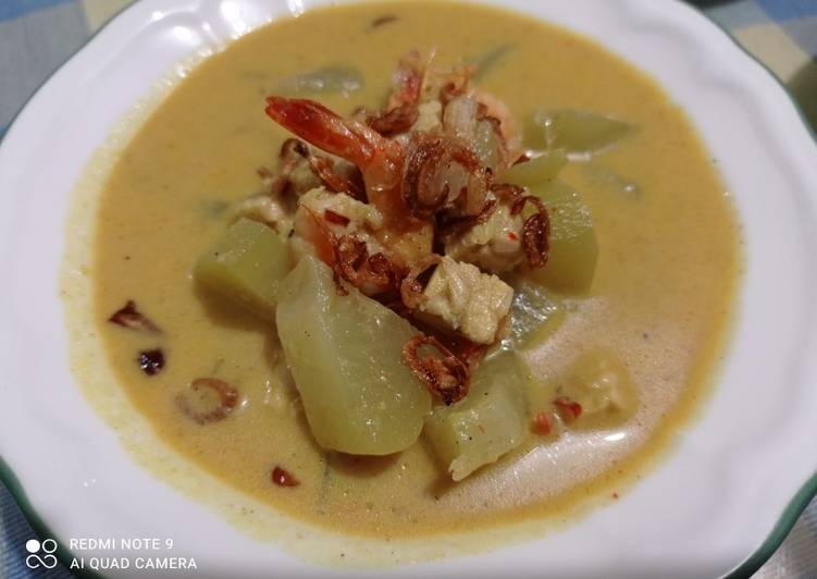 INI DIA! Resep Rahasia Labu Udang Santan