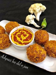 عکسی از دستور گل کلم سوخاری