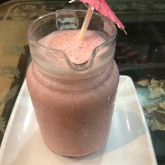 A picture of Strawberry pineapple Smoothie#nofire.