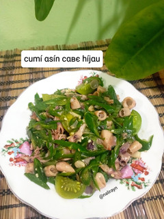 Foto resep #158 Cumi Asin Cabe Hijau