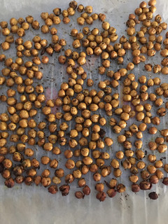 Una foto de Snack de garbanzos especiados (saludable)