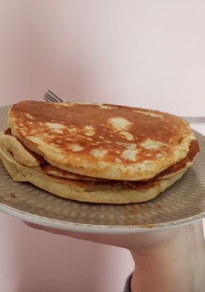 Foto principal de Hotcakes de plátano para uno