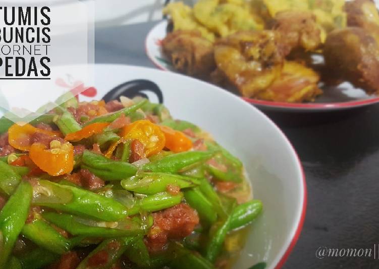 Resep Tumis Buncis Kornet Pedas, Bisa Manjain Lidah