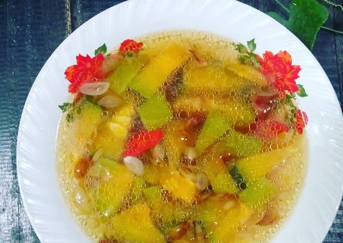 Ternyata begini loh! Bagaimana cara bikin Sayur bening labu untuk Lebaran yang nikmat