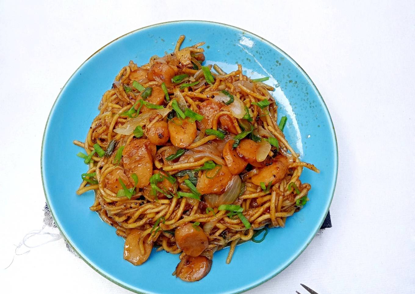Mie goreng lada hitam