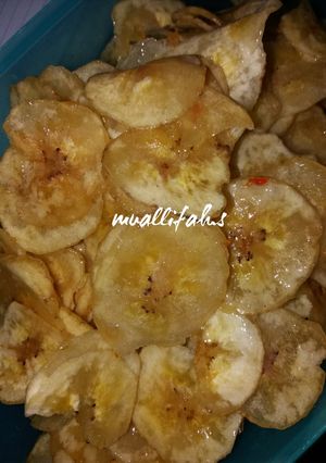 Foto resep Caramelized Banana Chips