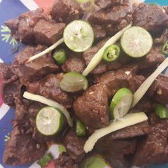 A picture of Kalaiji karahi recipe.
