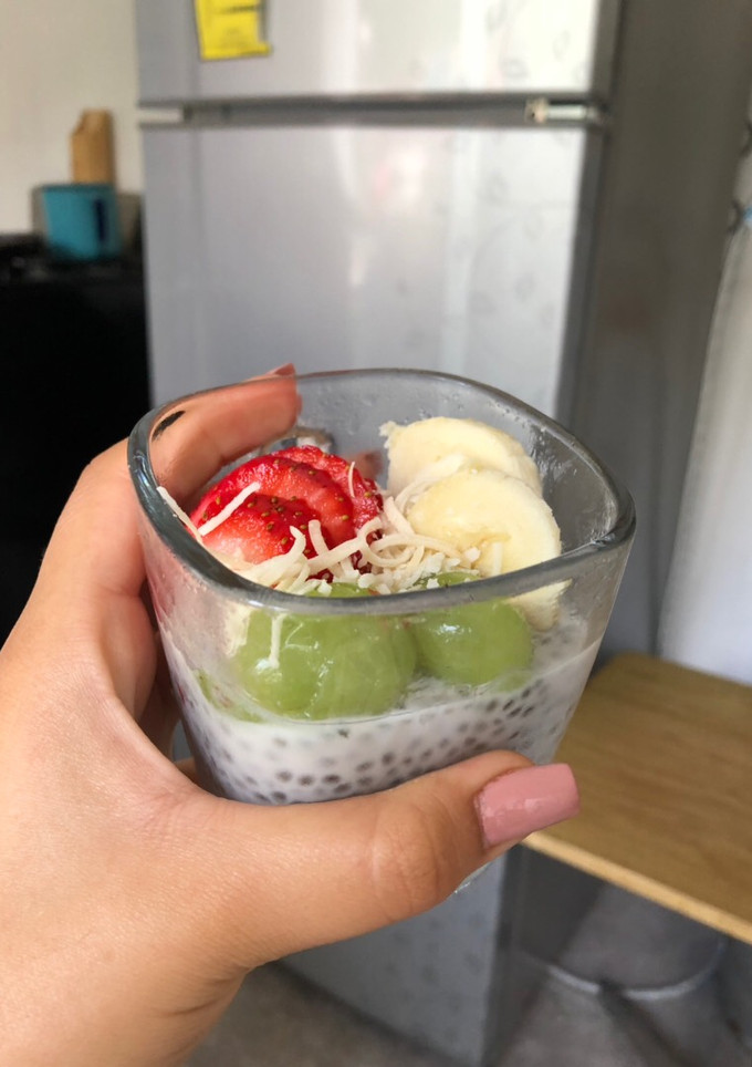 Una foto de Pudín de chía vegano