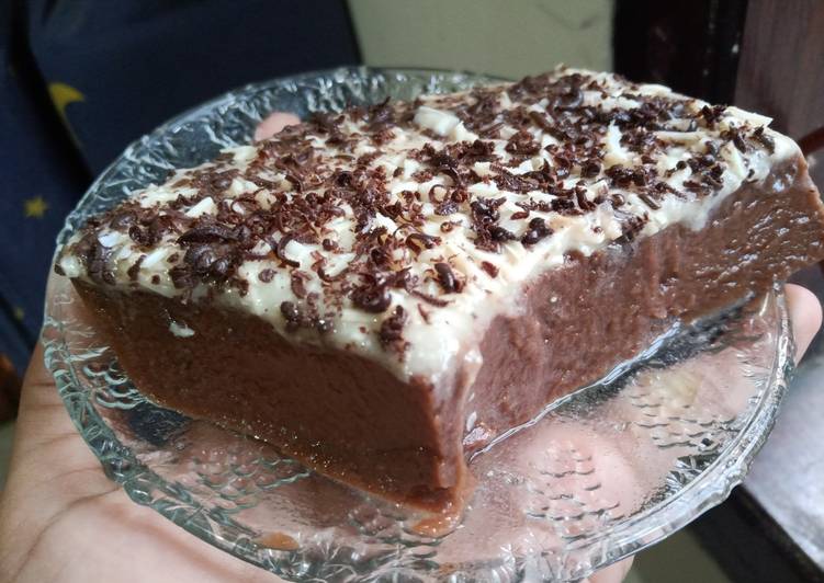 Puding pyrex coklat swallow globe