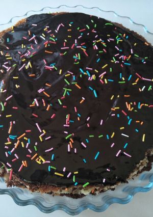 A picture of Zebra cake.
