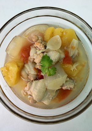 รูปของ ไก่ต้มสับปะรด