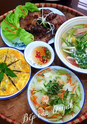 Hình của món Mâm cơm cuối tuần.