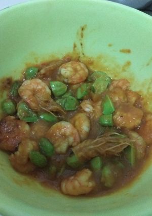 Foto resep Sambel udang pete
