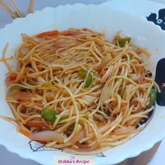 Hakka Noodles A picture of Hakka Noodles.