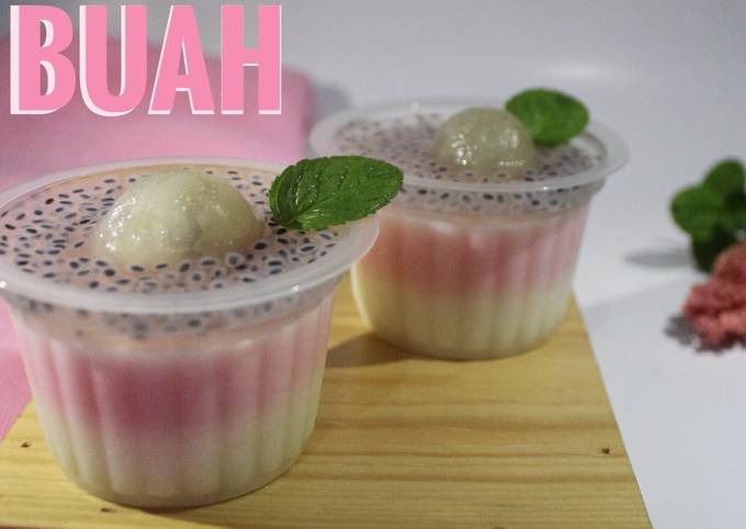 Resep Puding Sutra Buah #TemanBerjuang, Bikin Ngiler