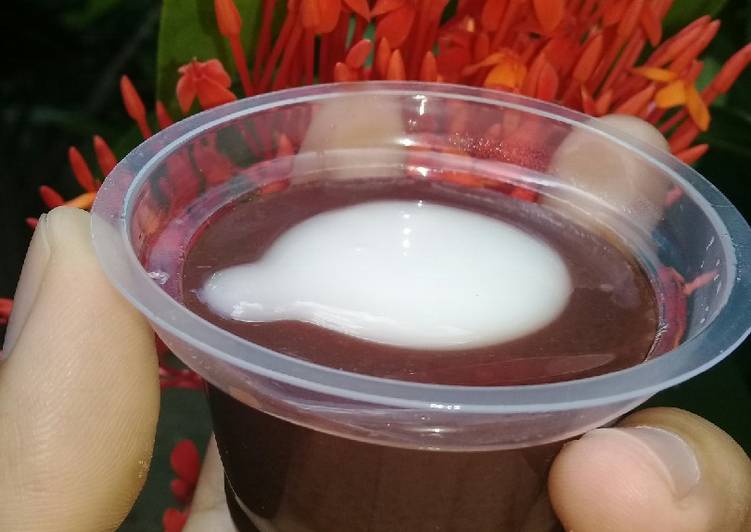 Cara memasak Puding vlava (vla vanila)  yang Menggugah Selera