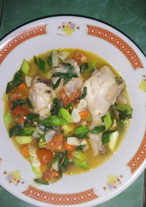 Foto resep Ayam Kuah Asam Pedas
