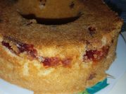 Una foto de budin de membrillo