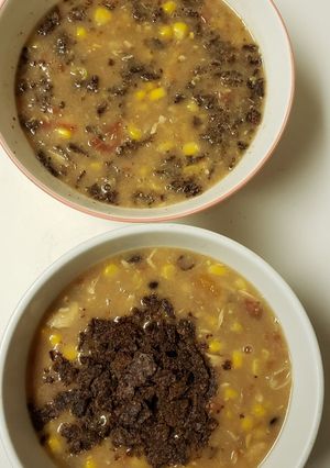 A picture of Chicken Tortilla Soup.