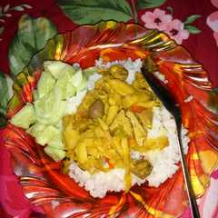 รูปของ Rica rica jamur tiram dn hampela ati ayam