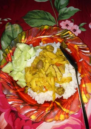 Foto resep Rica rica jamur tiram dn hampela ati ayam