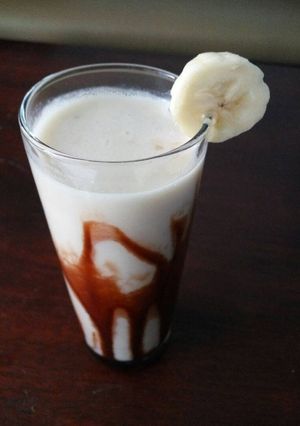 Foto resep Banana smooties yogurt