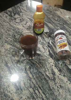 A picture of Black chai masala.