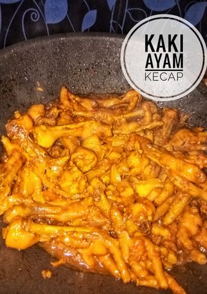 Foto resep Kaki Ayam kecap