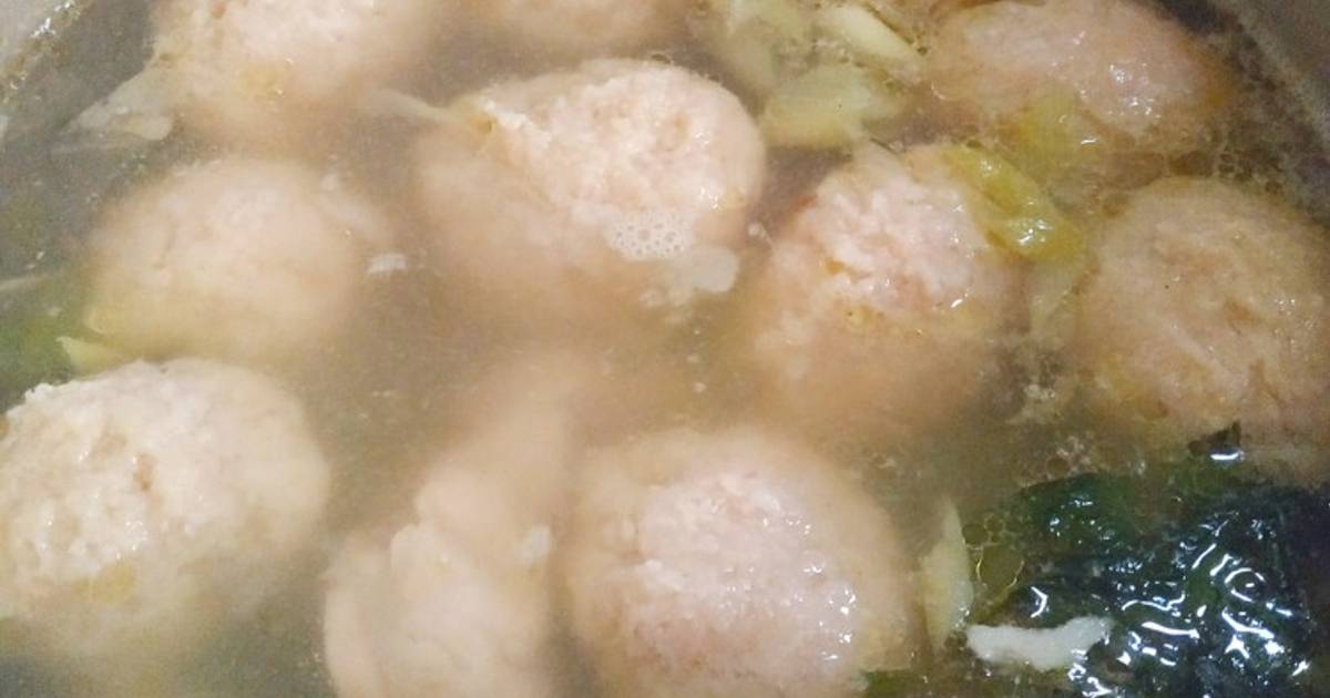 Resep Bakso Ayam Udang Oleh Pita Pambudi Dhian Puspitasari Cookpad