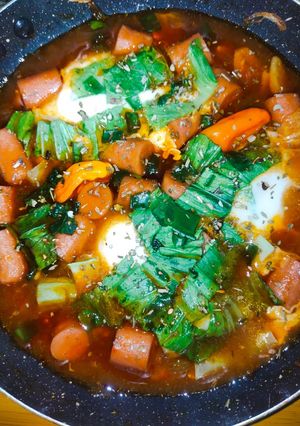 Foto resep Telur sosis asam manis