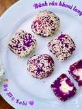 Bánh rán khoai lang tím phomai