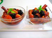 Una foto de compota de uvas
