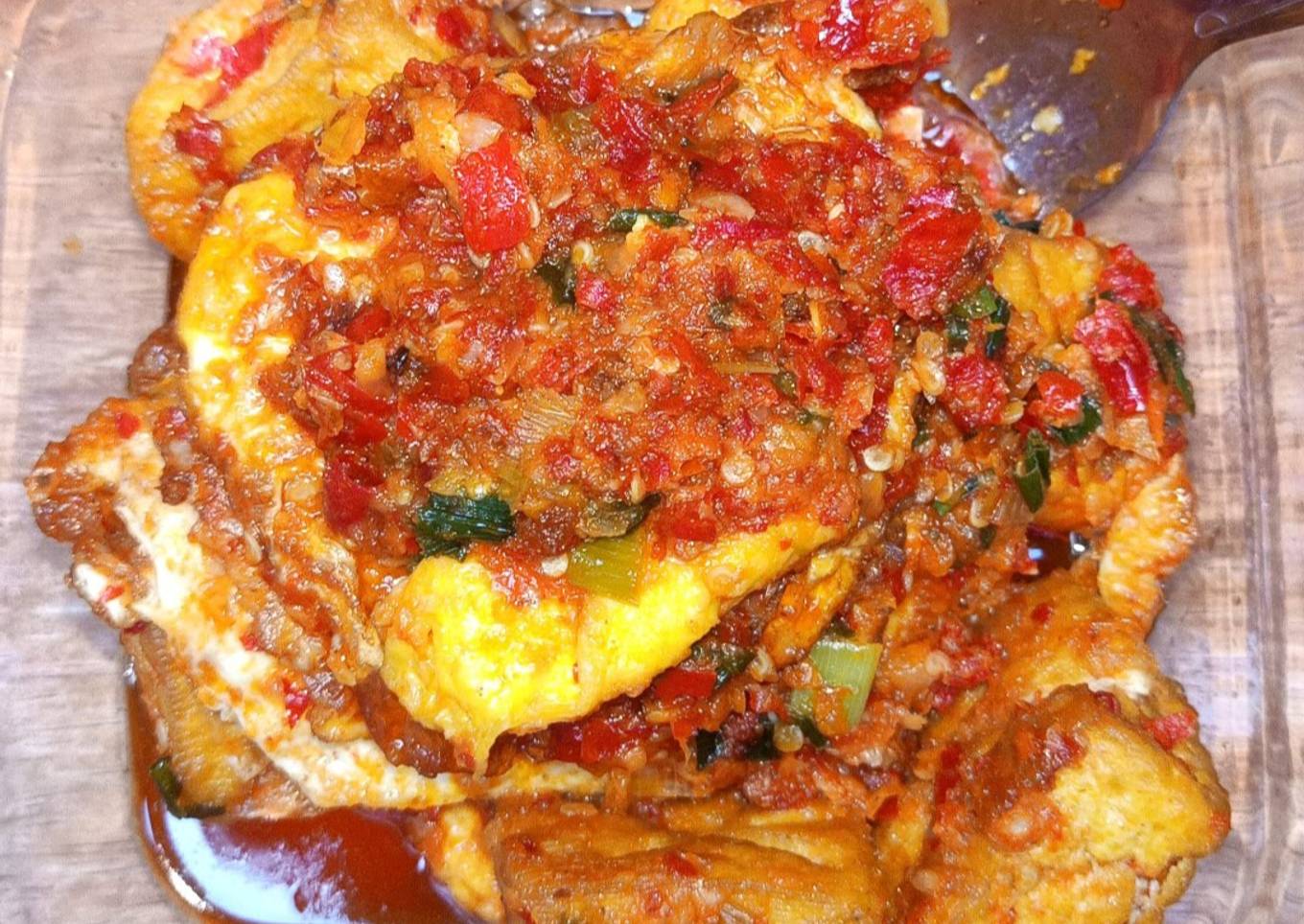 Telur Tahu Balado