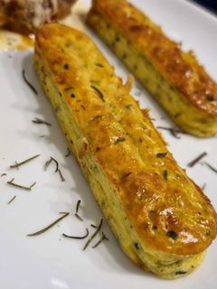 Une photo de Clafoutis de courgettes mascarpone