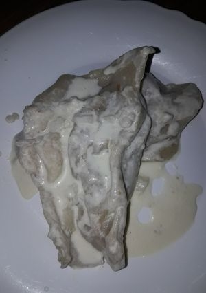 Una foto de Varenig de manzana comida alemana