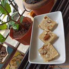 Almond Flour Burfi A picture of Almond Flour Burfi.