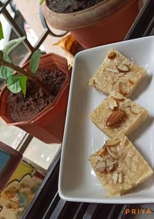 A picture of Almond Flour Burfi.