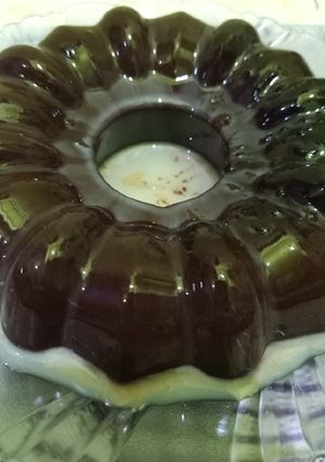 Foto resep Nutrijel puding coklat