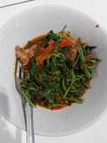 Tumis selada ayam