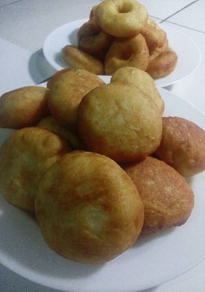Foto resep Donat tanpa telur dan kentang lembut