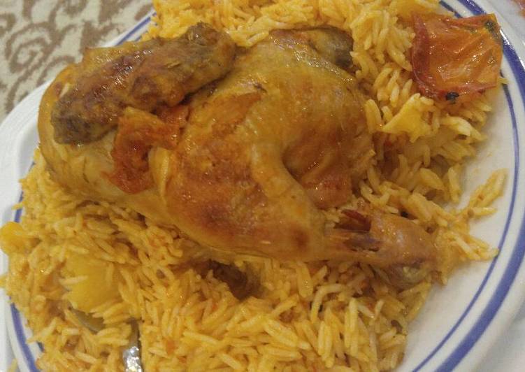 الكبسه السعوديه اللذيذه🍚🍗🍲😋💕