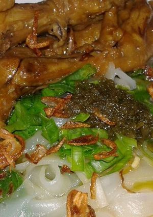 Foto resep Kwetiau ceker kuah