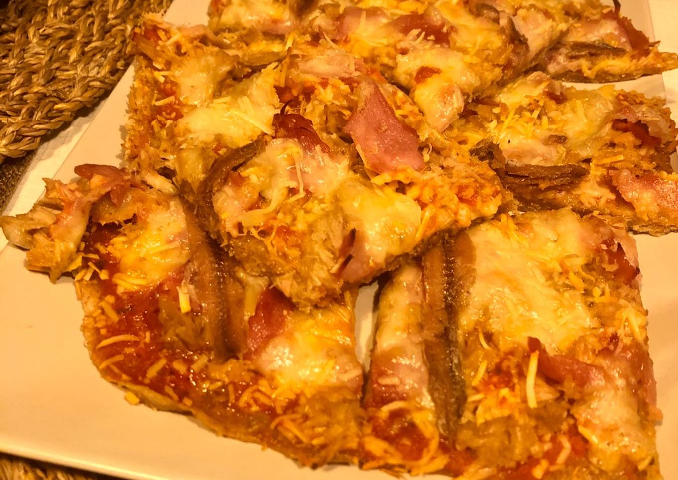 Pizza integral con los peques 🍕👦🏻