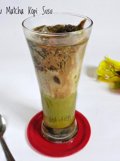 Foto resep Cincau Matcha Kopi Susu