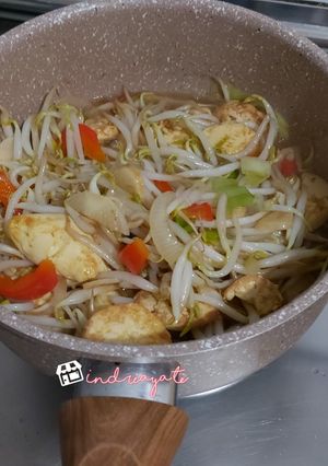 Foto resep Taoge Tofu Saos Tiram