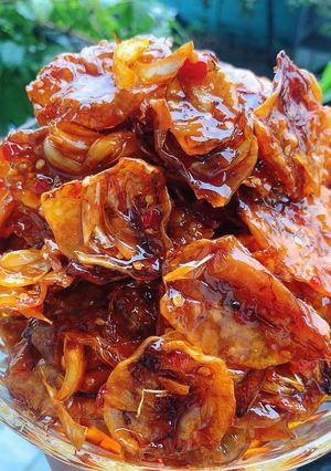 Hình của món Mực rim me.