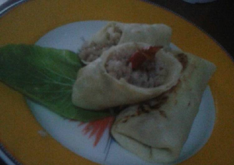 Resep Roll egg nasgor, Enak Banget