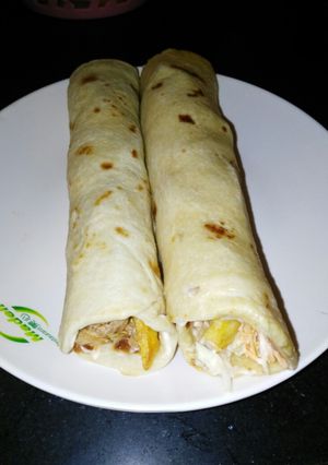 A picture of Shawarmah.