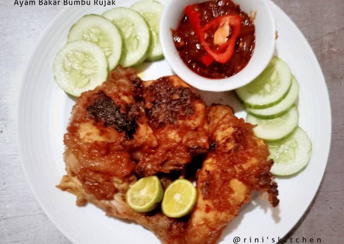 Ayam Bakar Bumbu Rujak